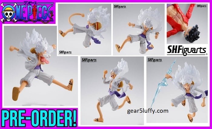 Gear 5 Luffy SH Figuarts