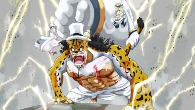 Gear 5 Luffy vs. Lucci