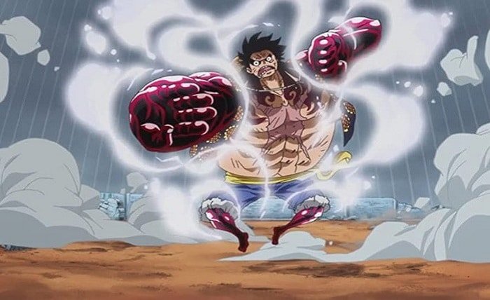 Luffy Use Gear 5